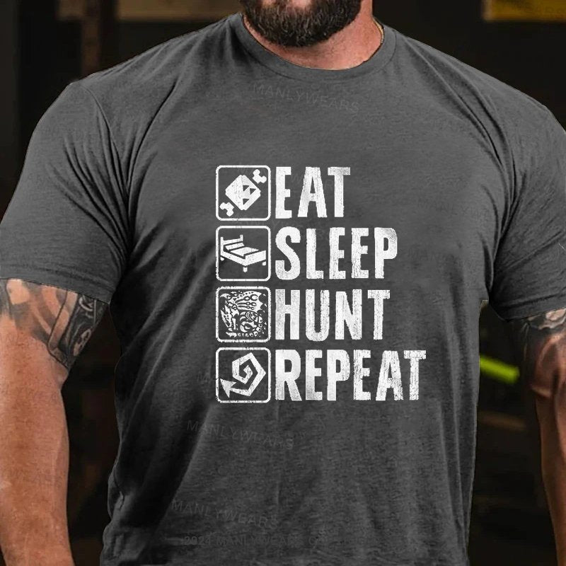 Eat Sleep Hunt Repeat T-Shirt