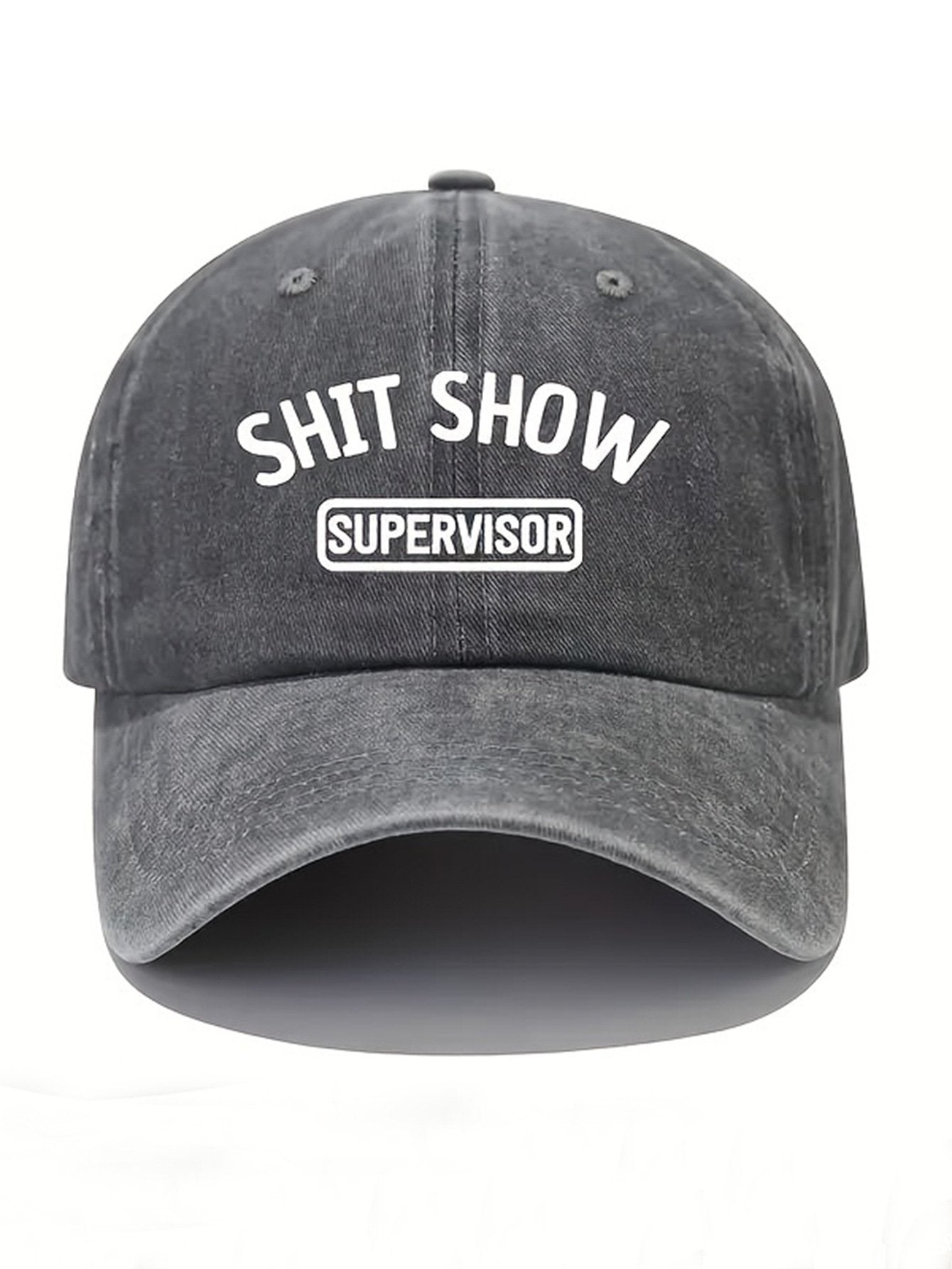 Shit Show Supervisor Funny Baseball Cap