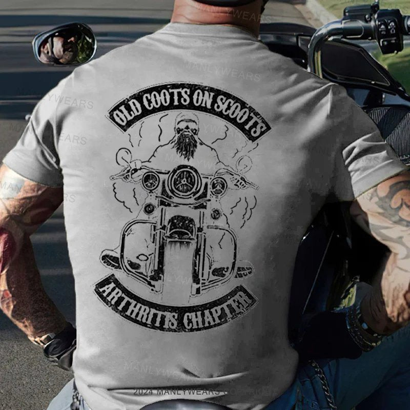 Old Coots On Scoots Arthritis Chapter T-Shirt