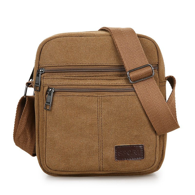 Men's Canvas Wear-resistant Mobile Phone Bag