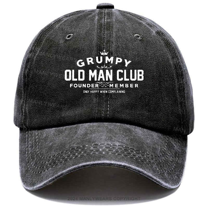 Grumpy Old Man Club Founder Member Hat