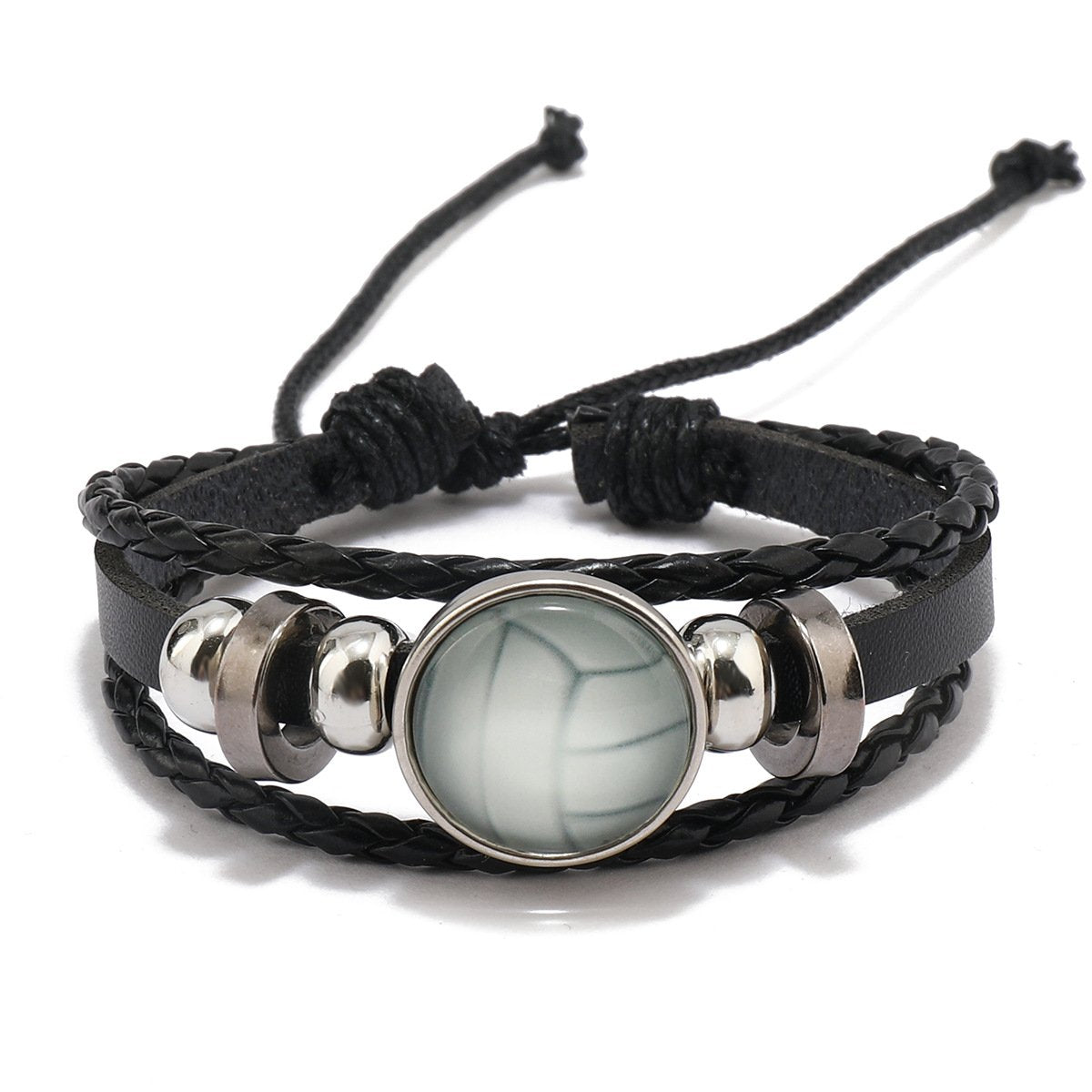 Night Glow for Fans Leather Bracelet