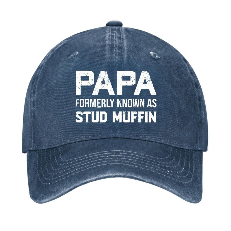 Papa Formerly Known As Stud Muffin Baseball Cap