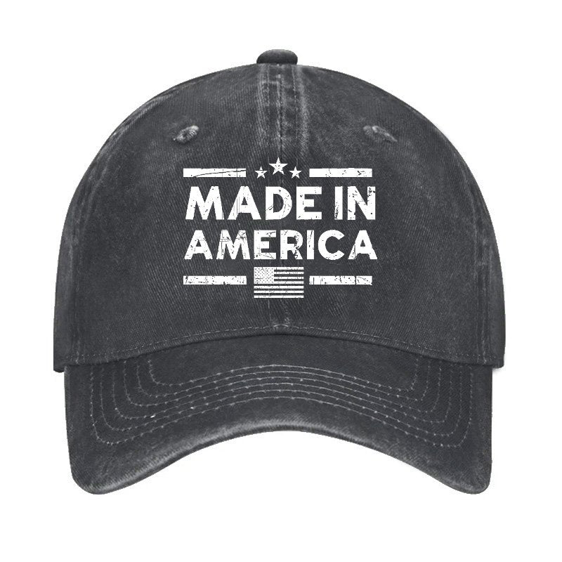 Made In America USA Flag Hat