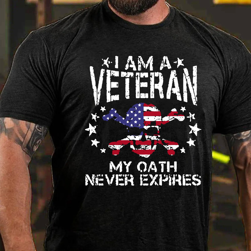 I Am A Veteran My Oath Never Expires T-shirt