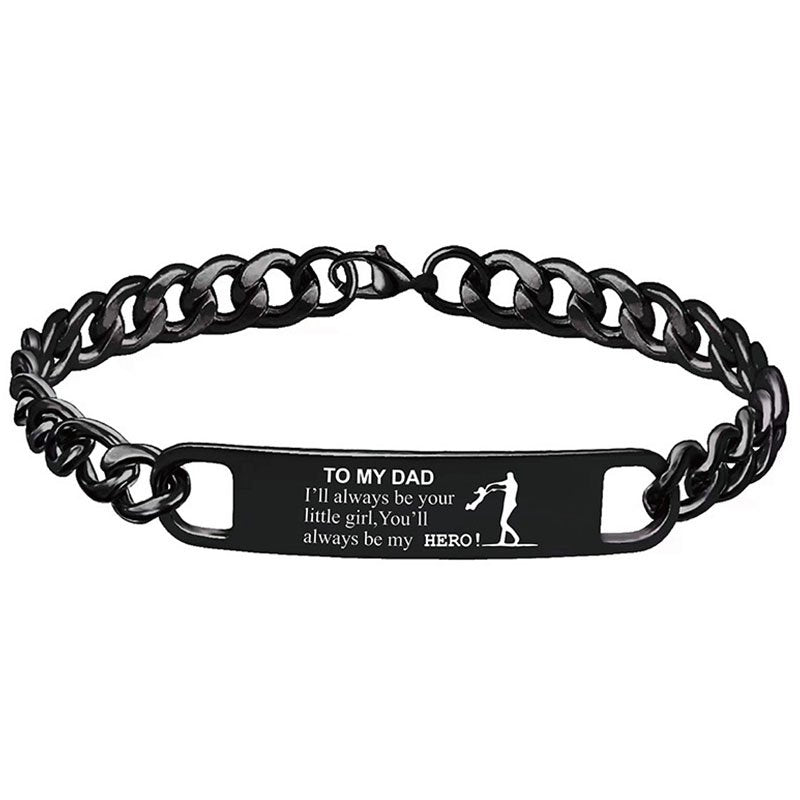 Stainless Steel Father's Day Gift Bracelet