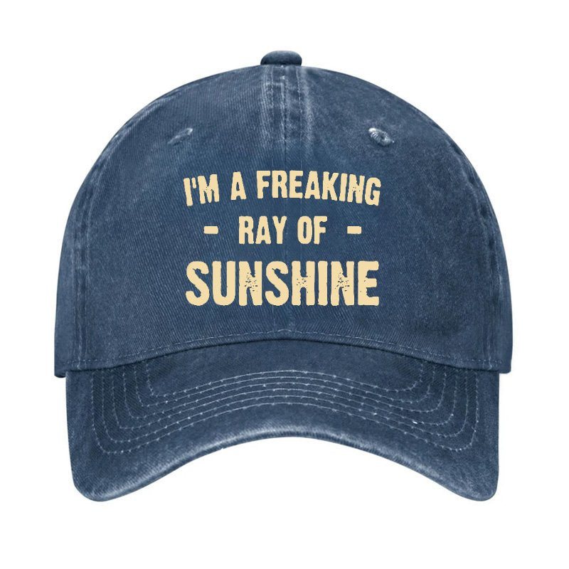 I'm A Freaking Ray Of Sunshine Hat