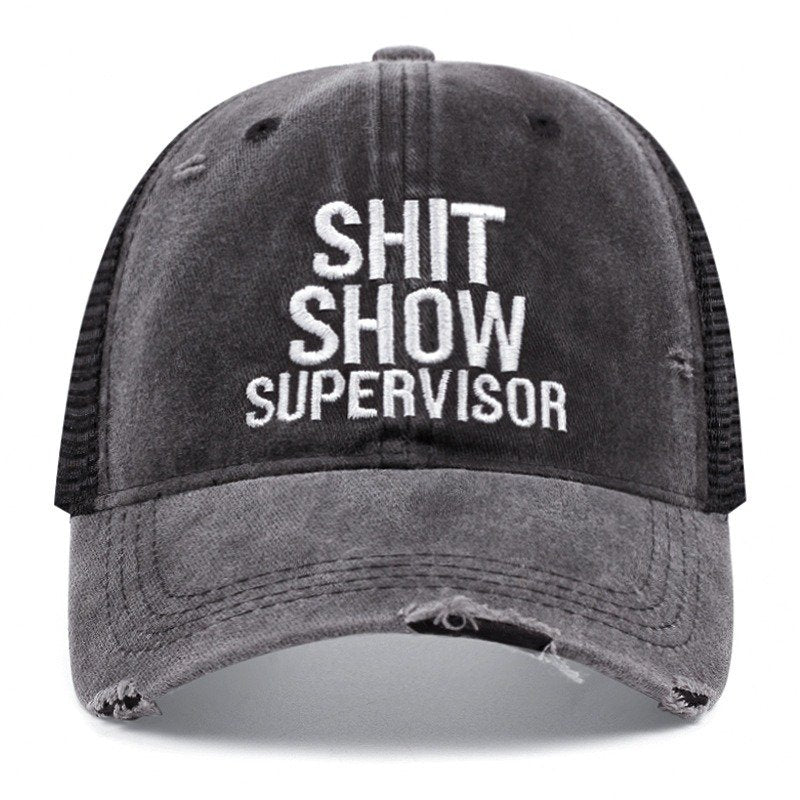 Shit Show Supervision Trucker Cap