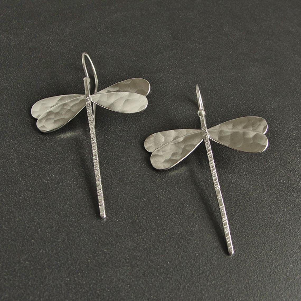 Dragonfly Long Earrings