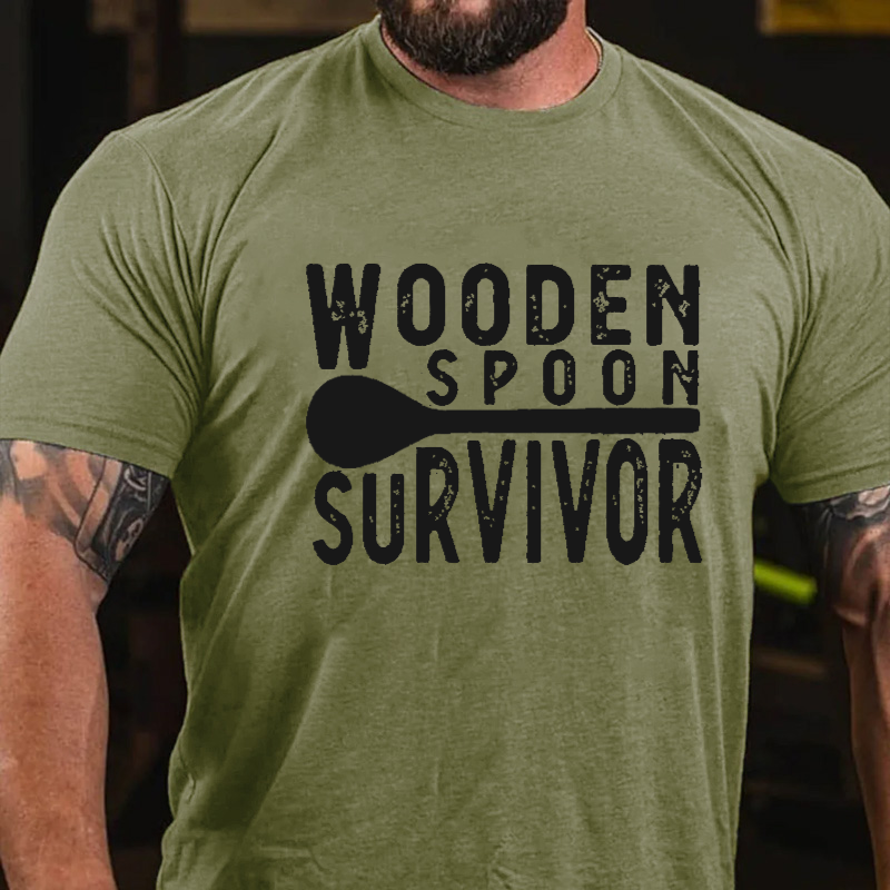 Wooden Spoon Survivor T-shirt