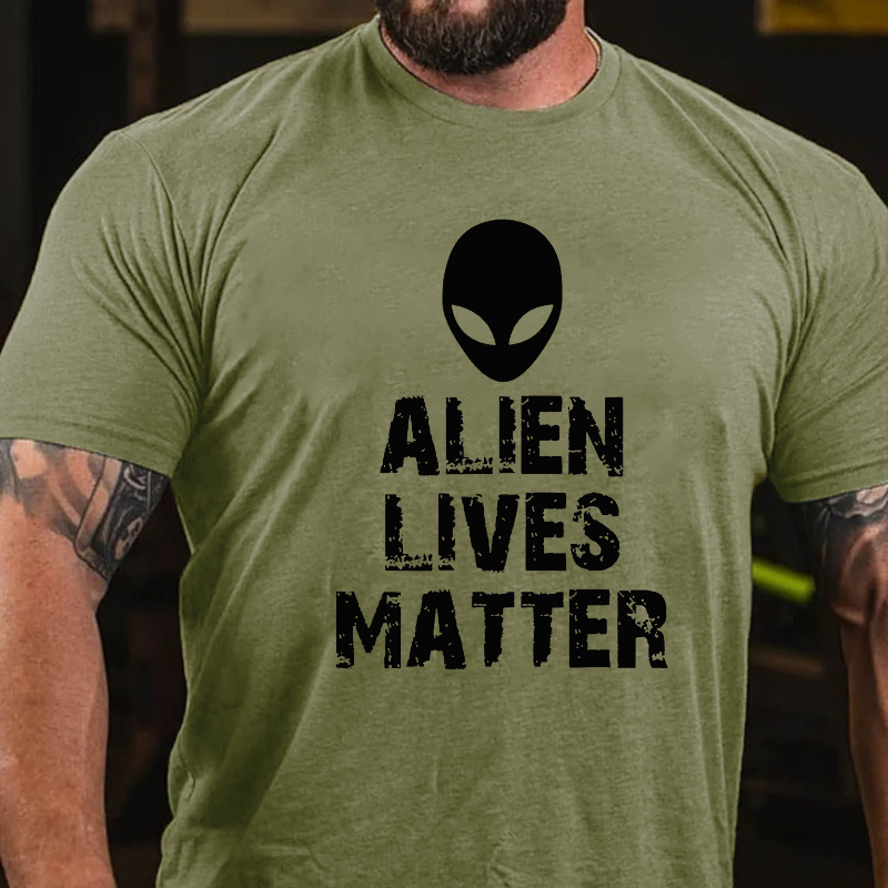 Alien Lives Matter  Funny T-shirt