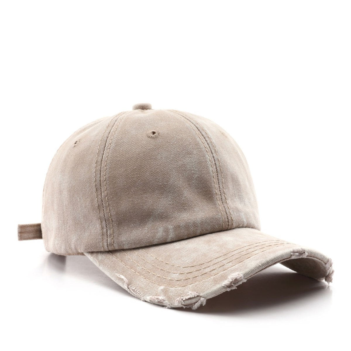 West Style Plain Washed Cap