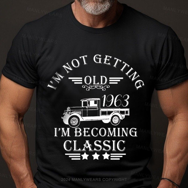 Personalized Date Of Birth Becoming A Classic T-Shirt