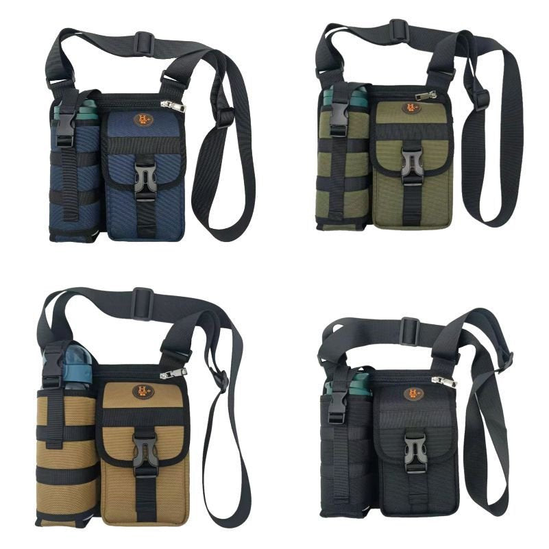 Men's Durable Waterproof Water Bottle Bag