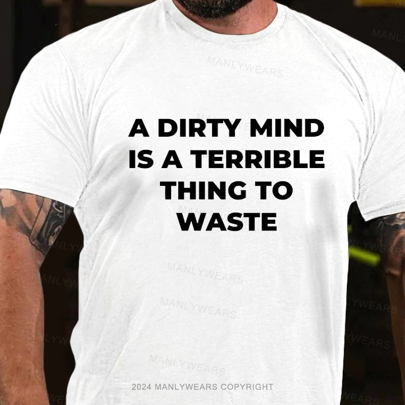 A Dirty Mind Is A Terrible Thing To Waste T-Shirt