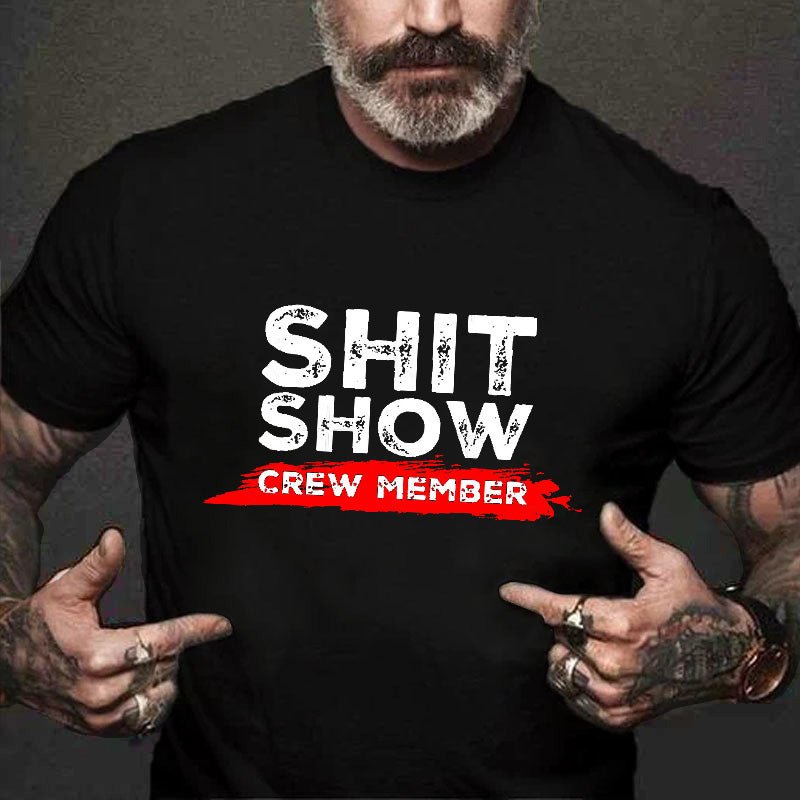 Sh*t Show Crew Member Print T-shirt