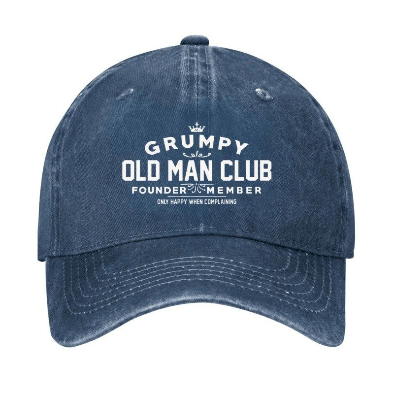 Grumpy Old Man Club Founder Member Hat