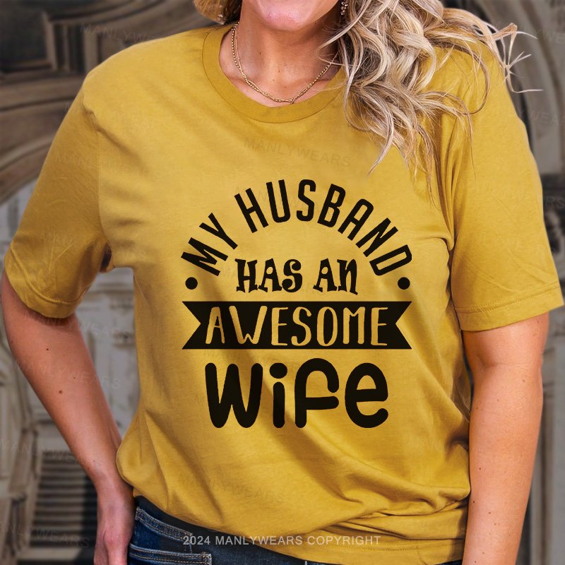HUSEIN.HAS AM>AWESOMEwipe T-Shirt