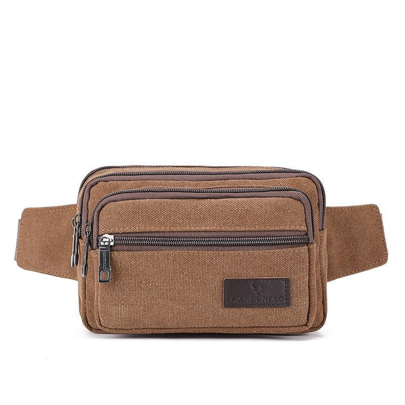 Multifunctional Canvas Waist Bag