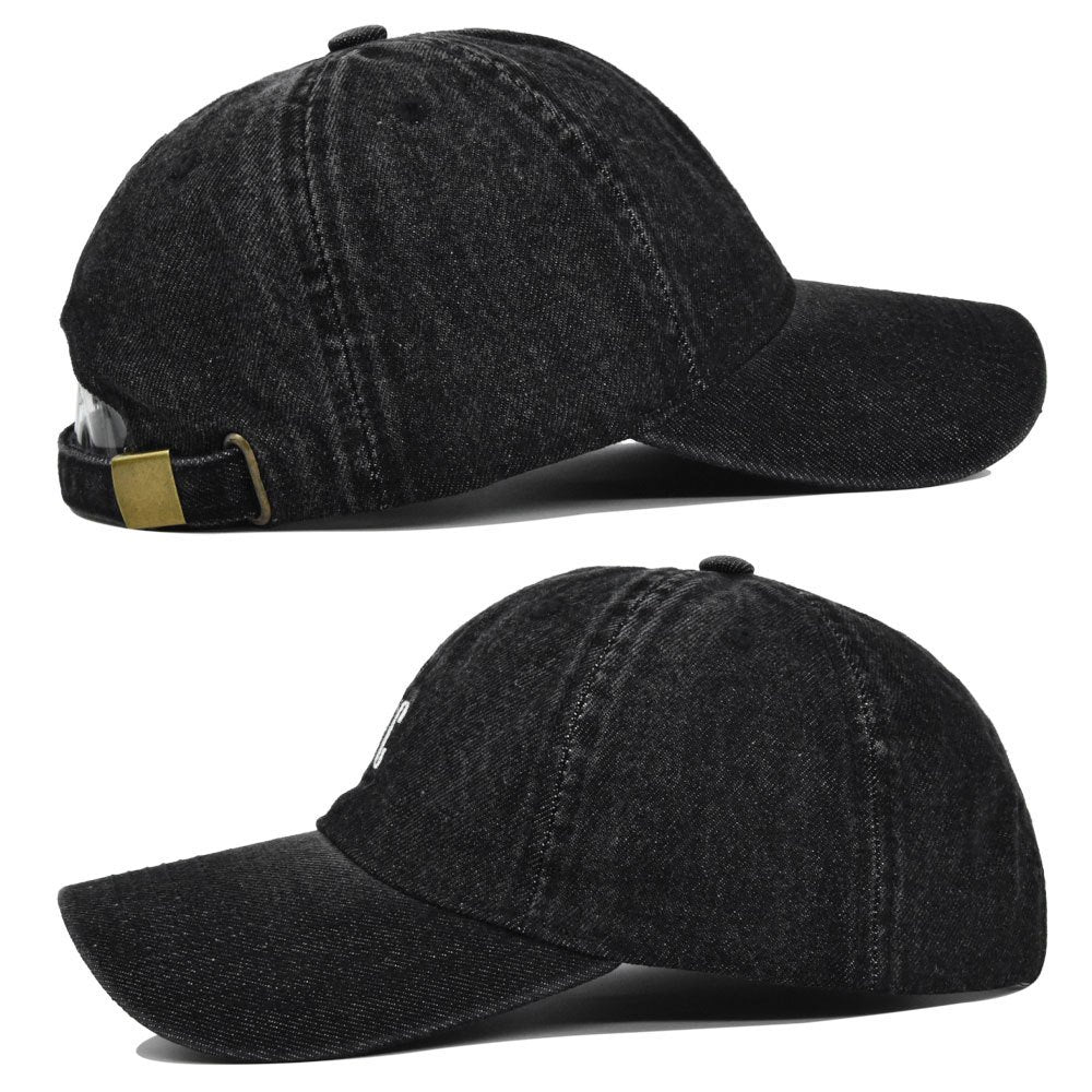 Washed Embroidered Baseball Cap