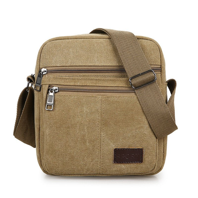 Men's Canvas Wear-resistant Mobile Phone Bag