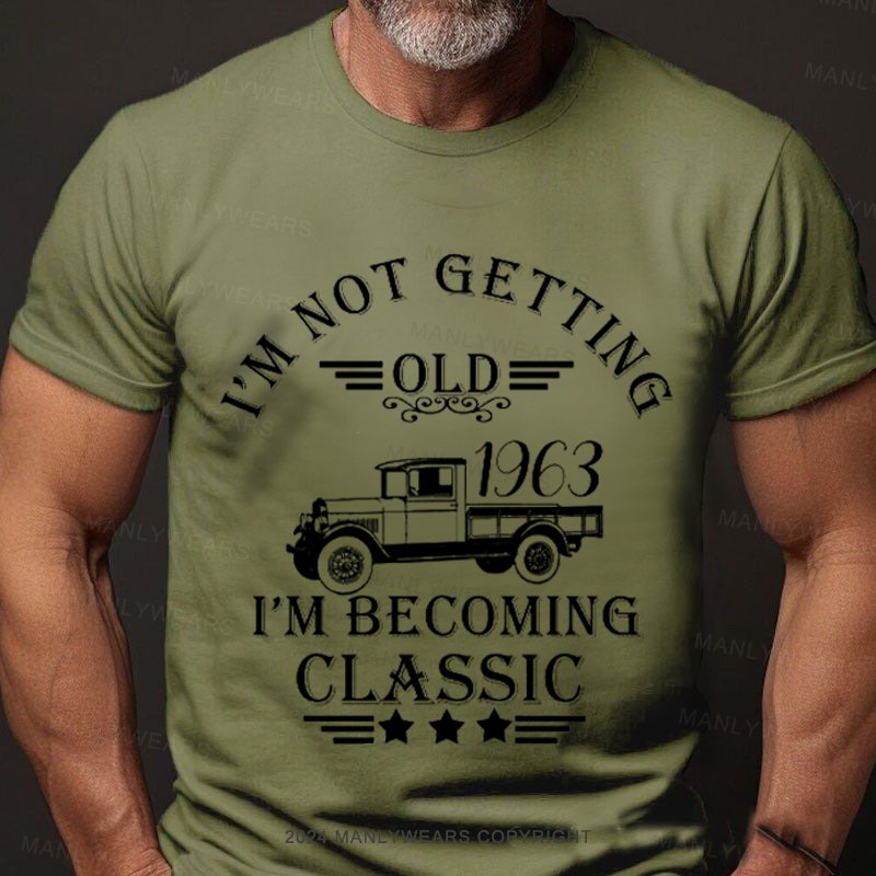 Personalized Date Of Birth Becoming A Classic T-Shirt