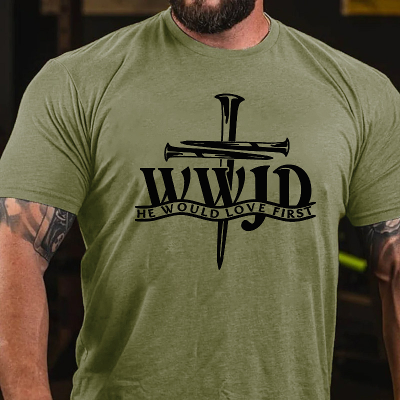 What Would Jesus Do? WWJD Christian Faith Believer T-shirt