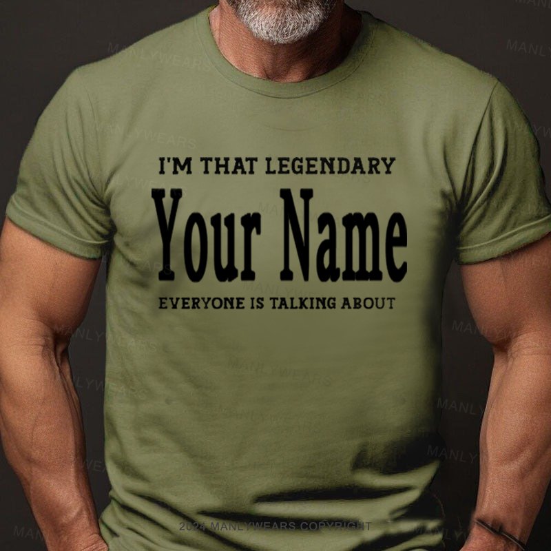Personalized Name Everyone Is Talking About T-Shirt
