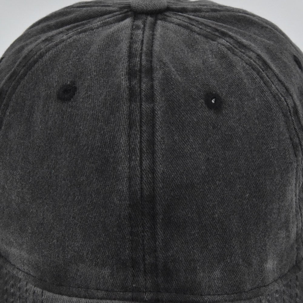 Solid Color Washed Baseball Cap