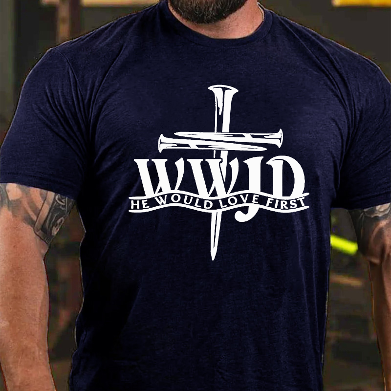 What Would Jesus Do? WWJD Christian Faith Believer T-shirt
