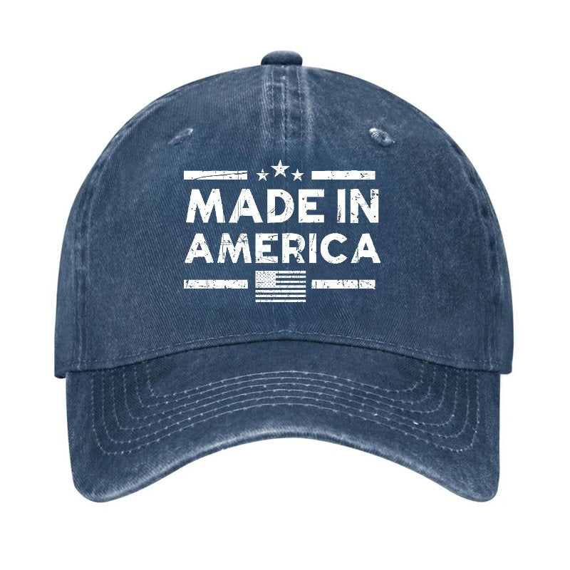 Made In America USA Flag Hat