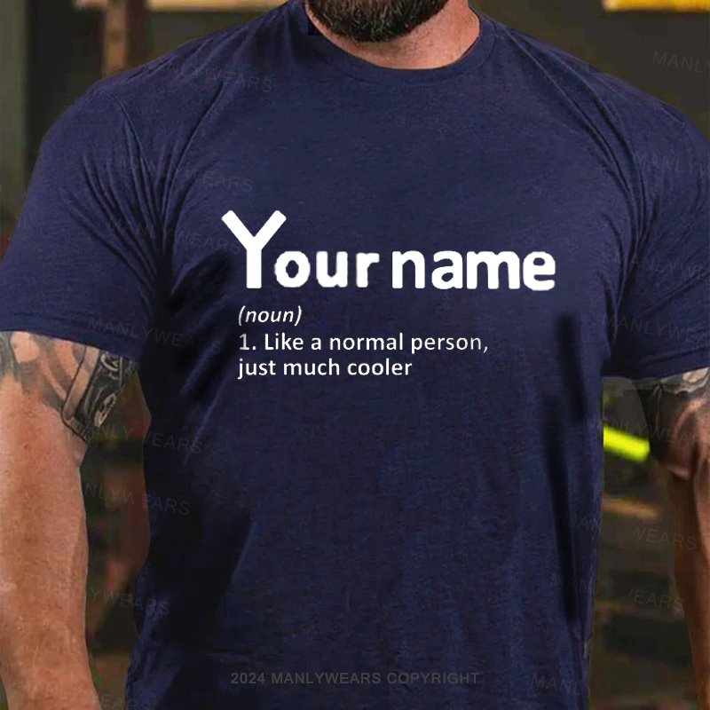 Personalized Name Short Sleeve T-Shirt