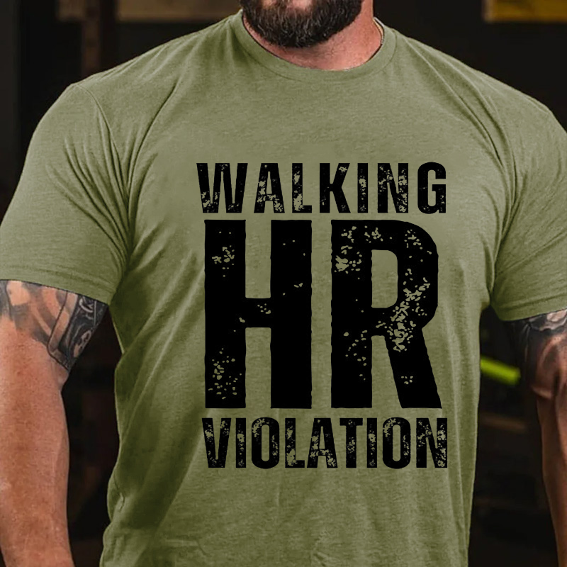 Walking HR Violation T-shirt