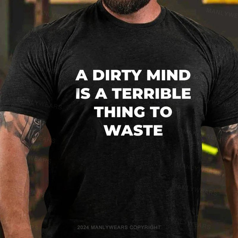 A Dirty Mind Is A Terrible Thing To Waste T-Shirt