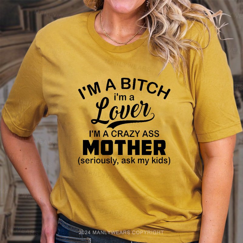 Just A Mama In Love With Her Girl T-Shirt