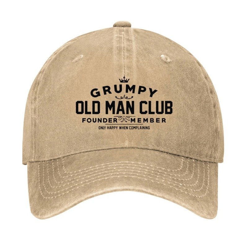 Grumpy Old Man Club Founder Member Hat