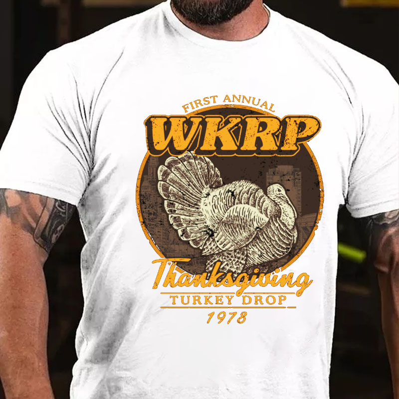 First Annual Wkrp Thanksgiving Turkey Drop 1978 T-shirt