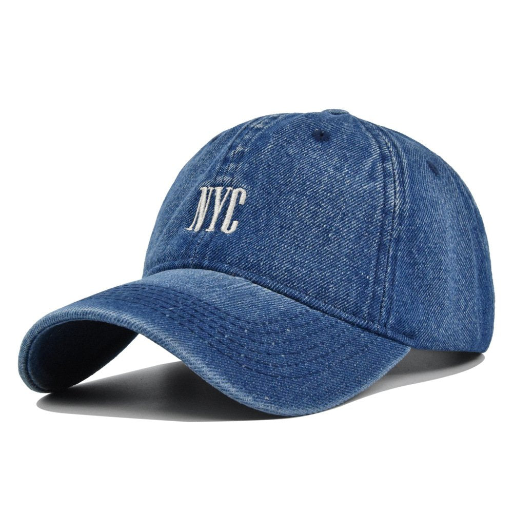 Washed Embroidered Baseball Cap