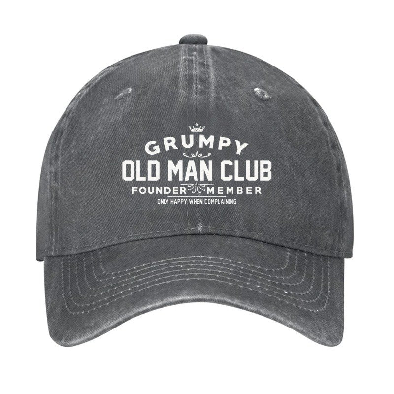 Grumpy Old Man Club Founder Member Hat