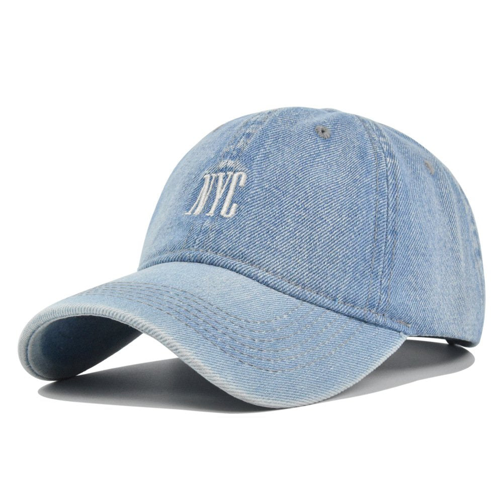 Washed Embroidered Baseball Cap