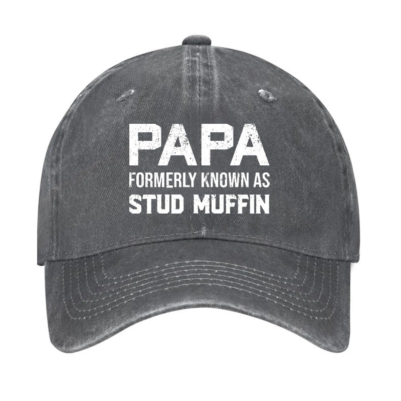 Papa Formerly Known As Stud Muffin Baseball Cap