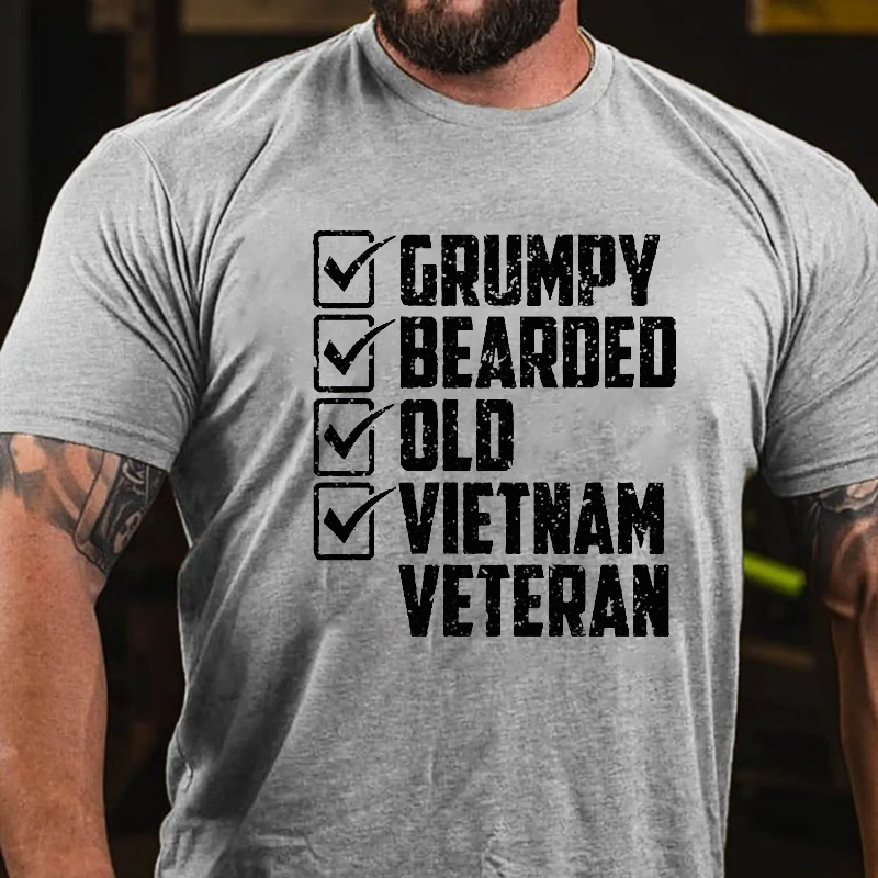 Funny Veterans Day Gift Vietnam Veteran T-shirt