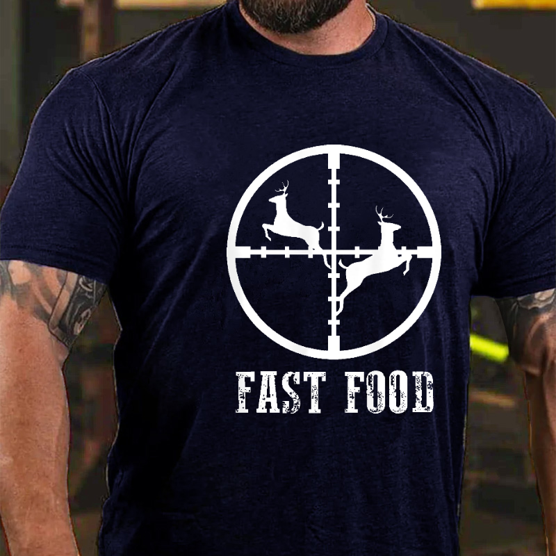 Fast Food Deer Hunting Gift T-shirt