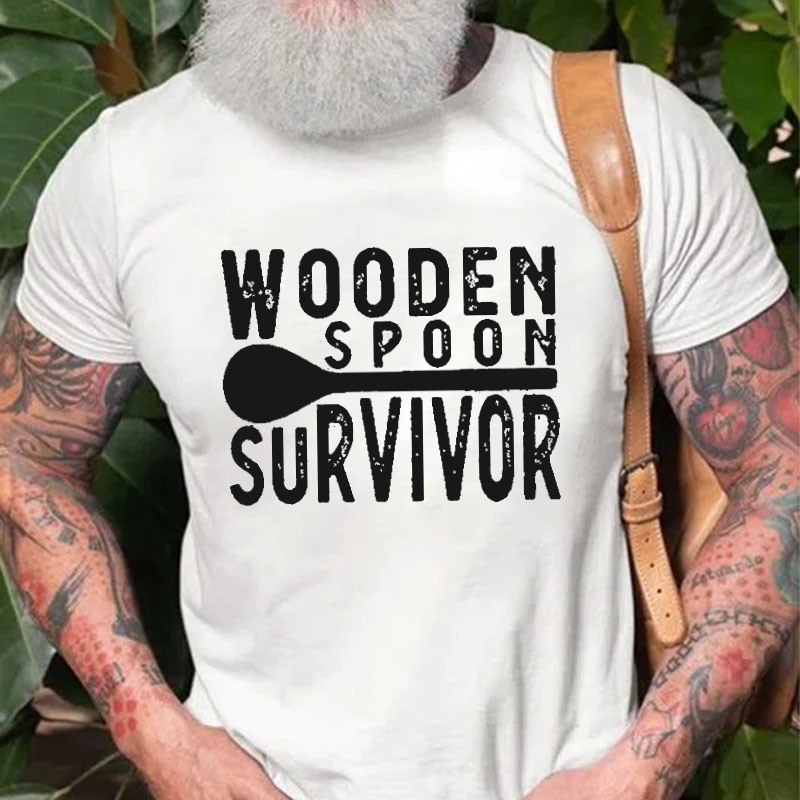 Wooden Spoon Survivor T-shirt