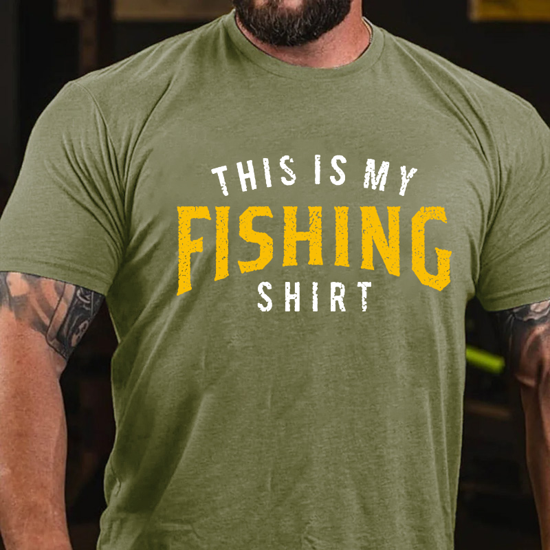 This Is My Fishing Shirt T-shirt