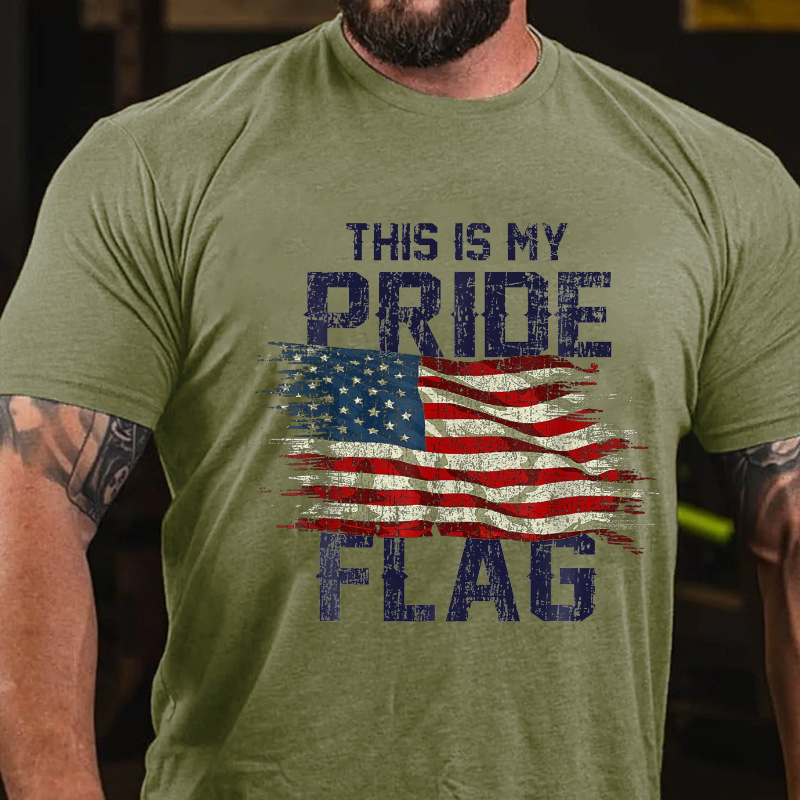 This Is My Proud Flag 4th of July T-shirt