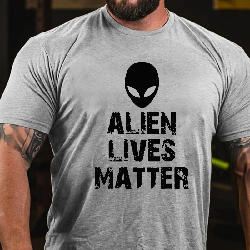 Alien Lives Matter  Funny T-shirt