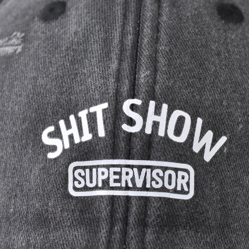 Shit Show Supervisor  Mesh Trucker Cap