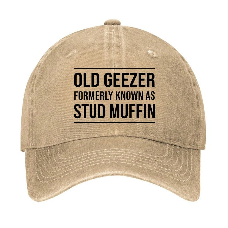 Old Geezer Formerly Known As Stud Muffin Men Hat