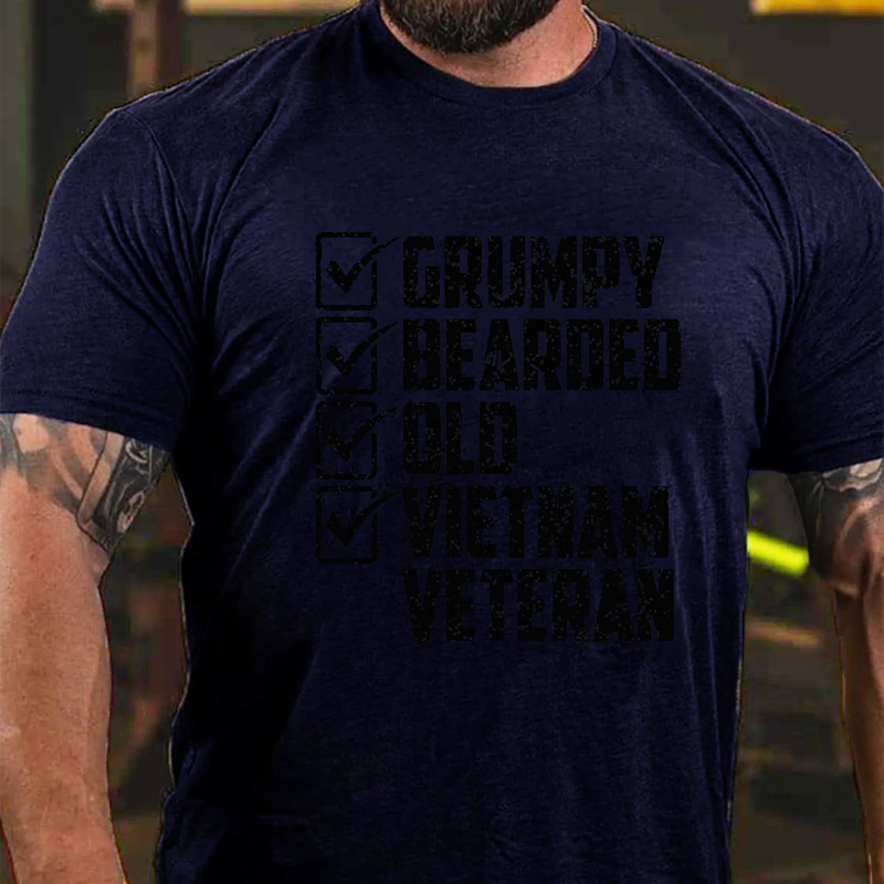 Funny Veterans Day Gift Vietnam Veteran T-shirt